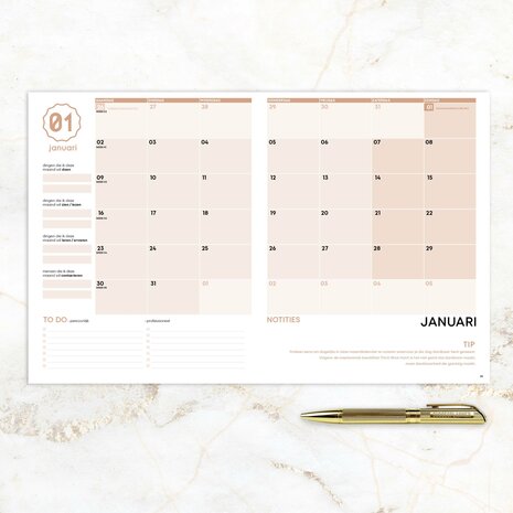 UITVERKOCHT | De SP X Cent Pur Cent 'BeautyPlanner 2023' - Special edition