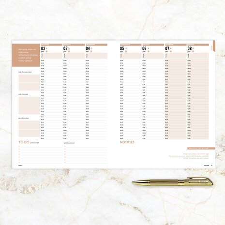 UITVERKOCHT | De SP X Cent Pur Cent 'BeautyPlanner 2023' - Special edition