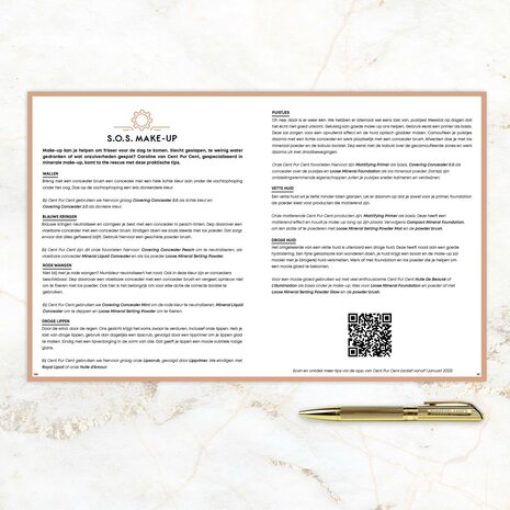 UITVERKOCHT | De SP X Cent Pur Cent 'BeautyPlanner 2023' - Special edition