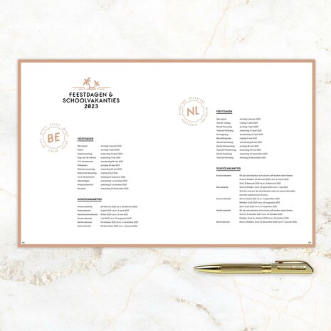 UITVERKOCHT | De SP X Cent Pur Cent 'BeautyPlanner 2023' - Special edition