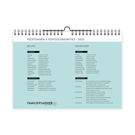      30% KORTING | FamiliePlanner 2023 (A4-formaat)