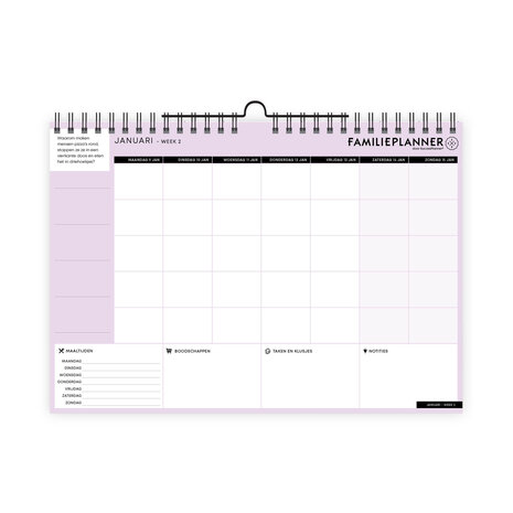      30% KORTING | FamiliePlanner 2023 (A4-formaat)