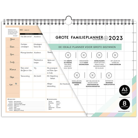 De Grote FamiliePlanner 2023
