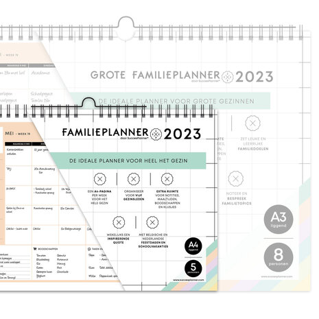 SuccesPlanner & FamiliePlanner - pakket