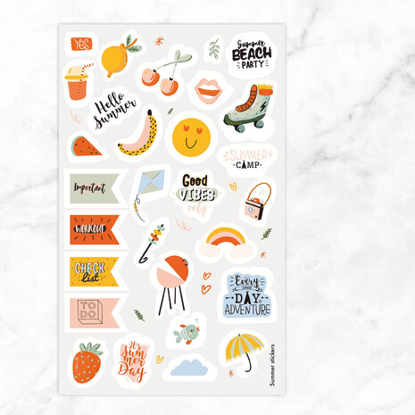 Celebrate Good Times Stickerset Vel 5 - Zomer