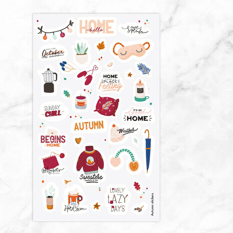 Celebrate Good Times Stickerset Vel 9 - Herfst