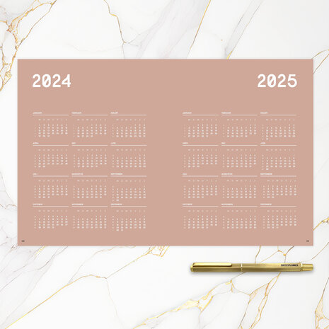 UITVERKOCHT | SP X Cent Pur Cent 'BeautyPlanner 2024' - Special edition