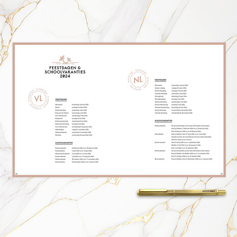 UITVERKOCHT | SP X Cent Pur Cent 'BeautyPlanner 2024' - Special edition