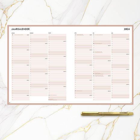 UITVERKOCHT | SP X Cent Pur Cent 'BeautyPlanner 2024' - Special edition