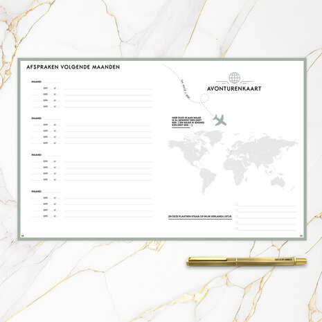             UITVERKOCHT | Ongedateerde Midnight blue SuccesPlanner