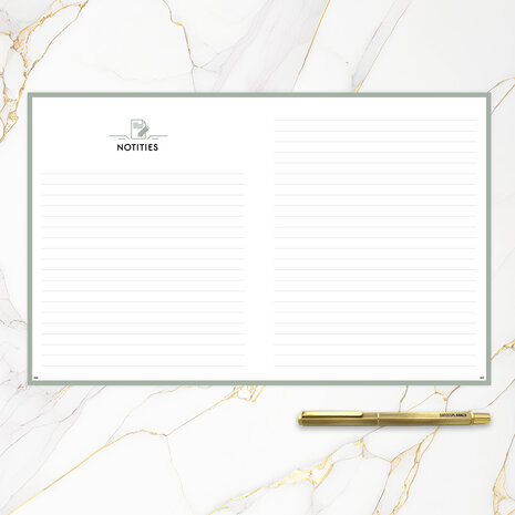             UITVERKOCHT | Ongedateerde Midnight blue SuccesPlanner