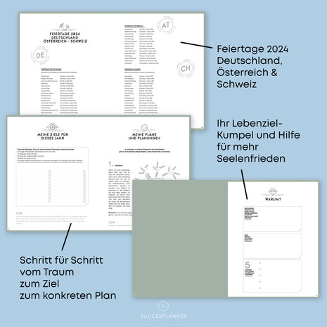 Erfolgplanner 2024 + notes