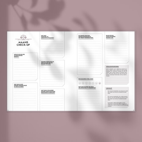        Ongedateerde Oudroze SuccesPlanner