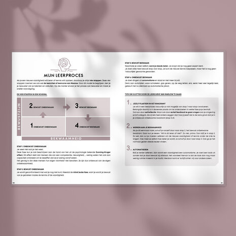        Ongedateerde Oudroze SuccesPlanner