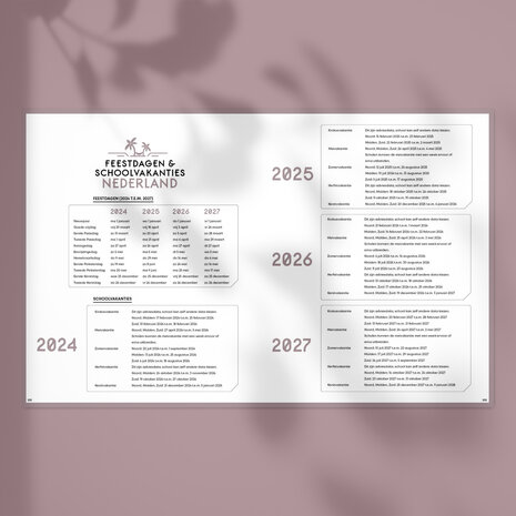        Ongedateerde Oudroze SuccesPlanner