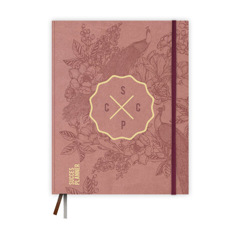 Ongedateerde oud-roze SuccesPlanner