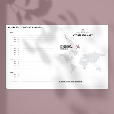  Ongedateerde Zwarte SuccesPlanner