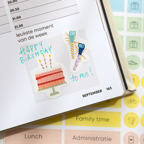 UITVERKOCHT | Purple sunset SuccesPlanner 2025 - LIMITED EDITION