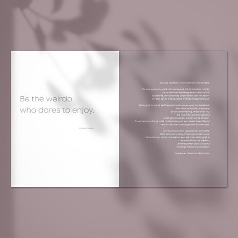 Blush SuccesPlanner 2025 quote