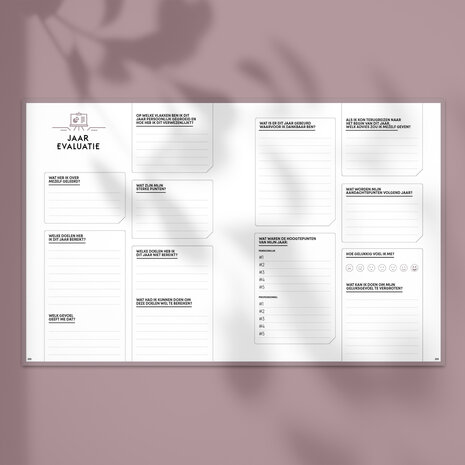 Binnenzijde SuccesPlanner 2025