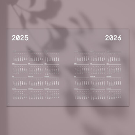 Binnenzijde SuccesPlanner 2025