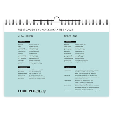 FamiliePlanner A4 2025