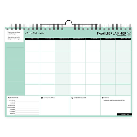 FamiliePlanner A4 2025