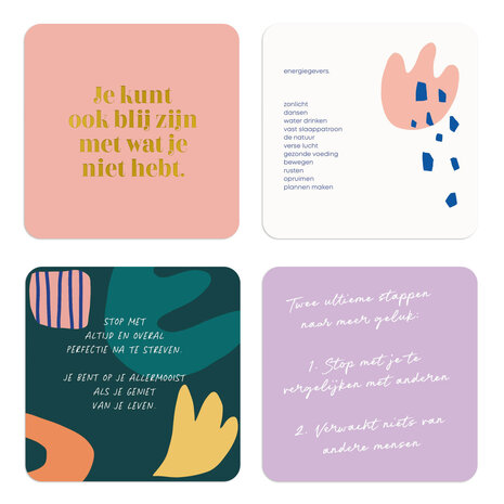                Kaartenset 'Een doosje geluk'