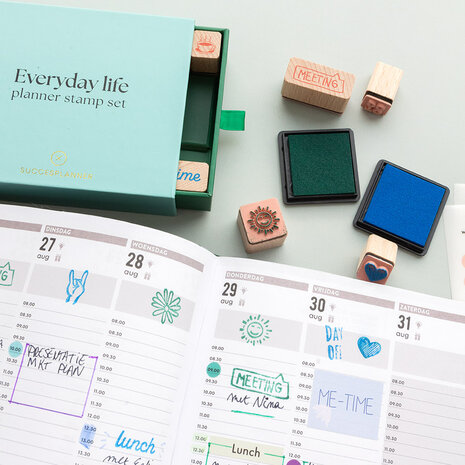           'Everyday life' planner - stempelset