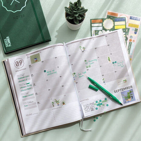          'Habit tracker' sticky notes