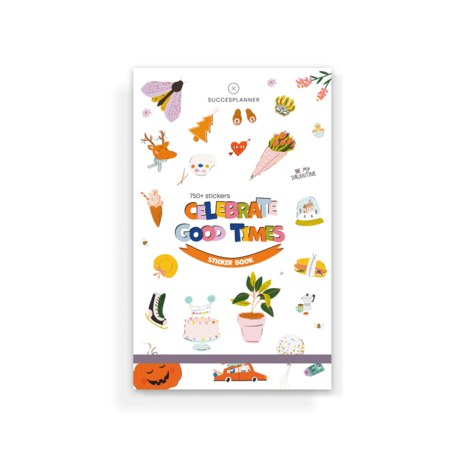 Stickerboek Celebrate good times