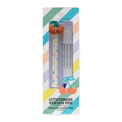 NIEUW | Uitwisbare pen 'Cherry'