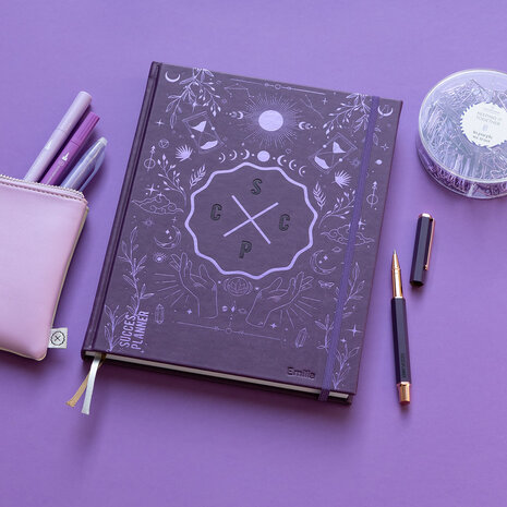                   NIEUW | Ongedateerde Purple universe SuccesPlanner