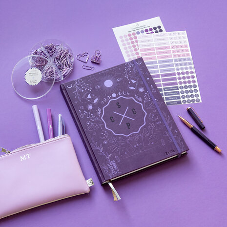                   NIEUW | Ongedateerde Purple universe SuccesPlanner