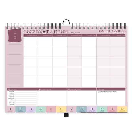   PRE-ORDER | FamiliePlanner 2026 (A4-formaat)