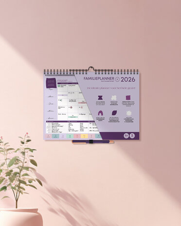   PRE-ORDER | FamiliePlanner 2026 (A4-formaat)