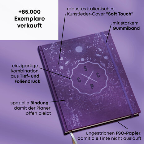 Terminplaner 2026 Purple Universe agenda USP