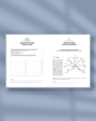 4 Flatlay SP26DE Meine ziele 2026 SuccesPlanner terminplanner kalender