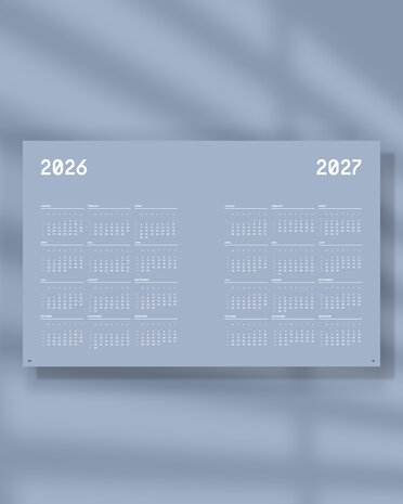 17 Flatlay SP26DE 2026 2027 jahresplaner Jahresübersicht