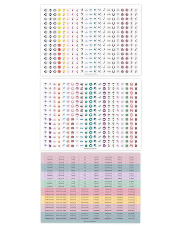            NIEUW | Set van 800+ stickers voor de hele familie