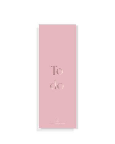                            NIEUW | To do-lijst Rosé roze