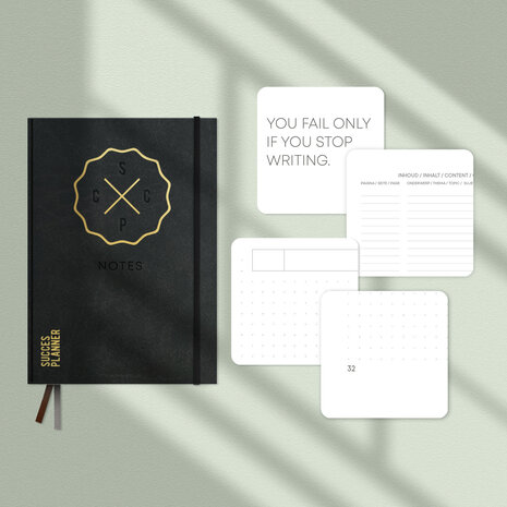    SuccesPlanner Notes Schelpwit