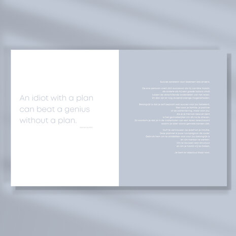 Blush Ongedateerde SuccesPlanner van start gaan