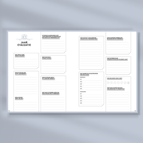 Blush Ongedateerde SuccesPlanner Hoe was mijn jaar? een terugblik? 