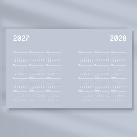 Blush Ongedateerde SuccesPlanner 2027-2028