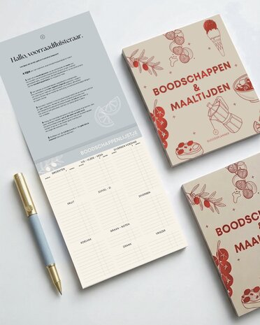 boodschappenlijstje met maaltijdplanner
