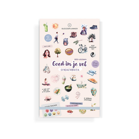 Goed in je vel - stickerboek