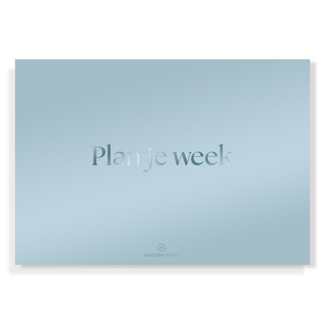 Weekplanner afscheurbaar