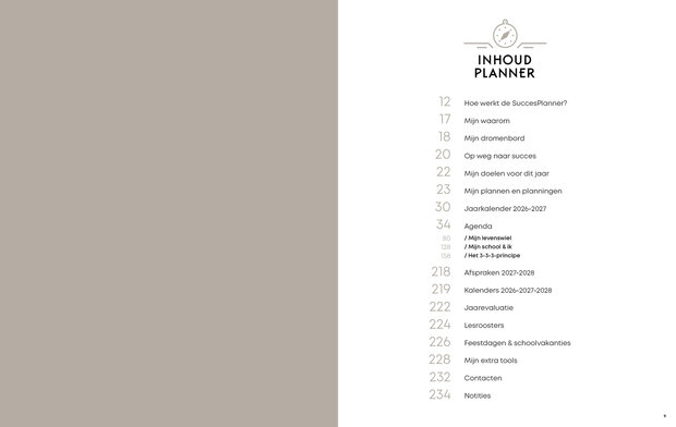 Inhoud academische SP 2026-'27