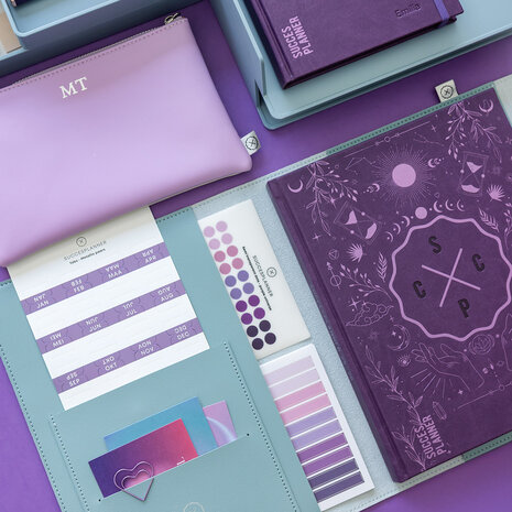 ingevulde organiser met insteekvakjes